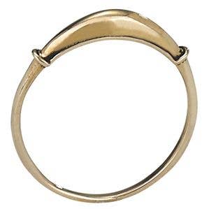 Thin Domed Simplicity Bronze Ring Thin Domed Simplicity Bronze Ring
