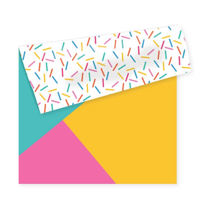 Birthday Double Sided Wrapping Paper Sheet for wholesale by Chala's Creative