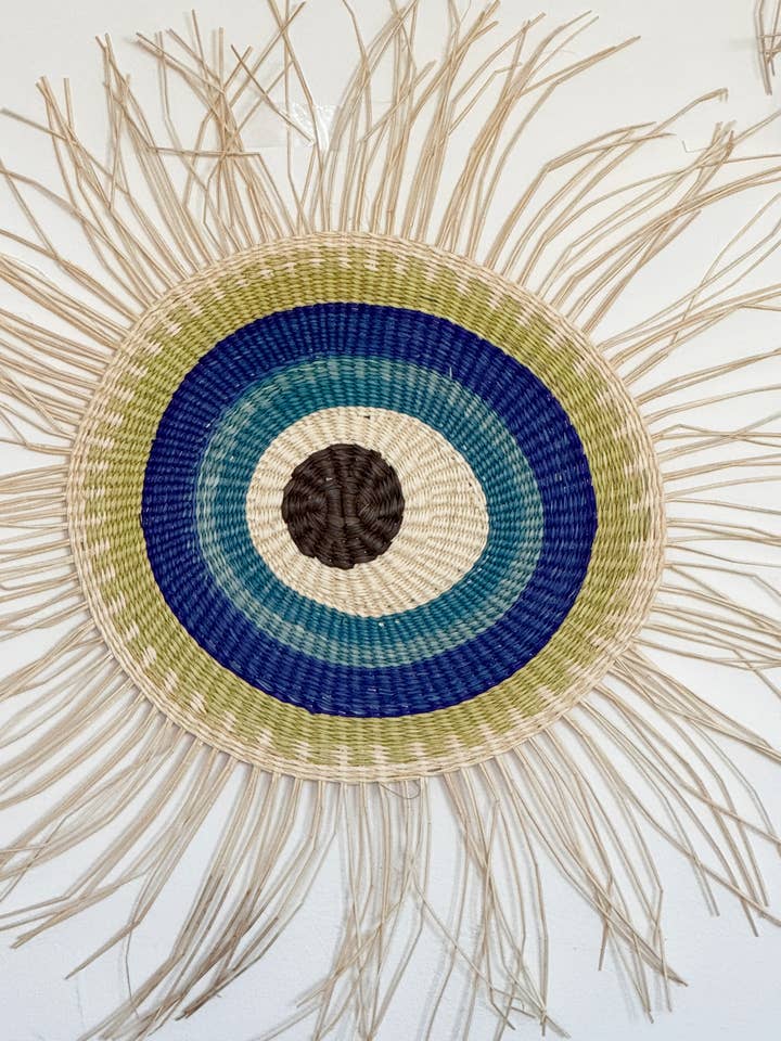 hand woven wall art from Honduras for wholesale by erin murphy pottery