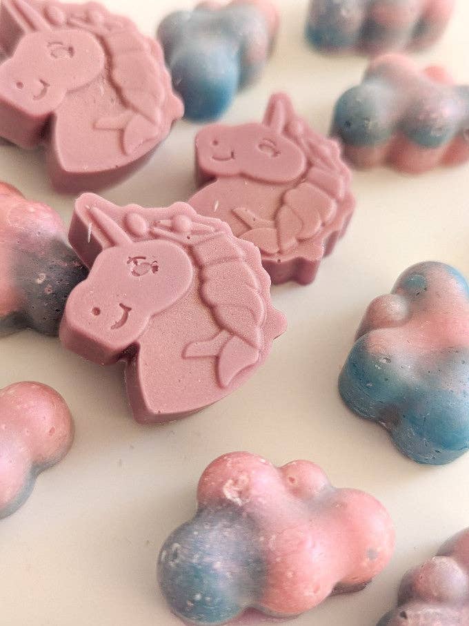 Pastillas aromáticas Unicorn Dreams — Arcoíris (naranja jugosa, frambuesa y azúcar dulce) para venta al por mayor de Oh Sweet Candles