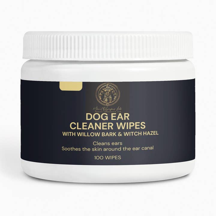 Dog Ear Cleaner Wipes for wholesale by Mount Olympus Labs