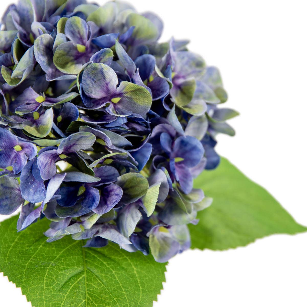 Eleganza Floral - Wholesale Artificial Flowers - Small Head Hydrangea Purple Green1