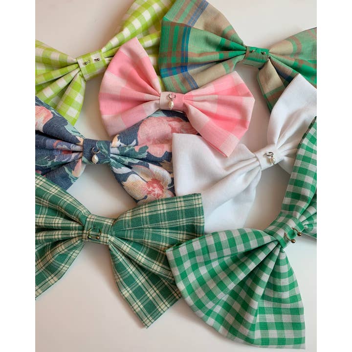 Barrettes à nœud ornées pour la vente par Shop Journal Vintage