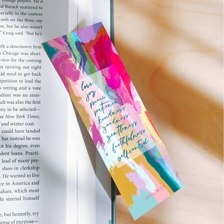 Fruits of the Spirit Bookmark for wholesale by EverElling