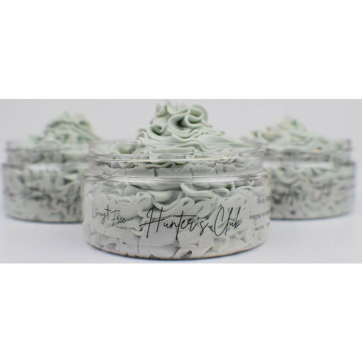 Hunter's Club - Hemp Body Butter for wholesale by Living Free Soapery