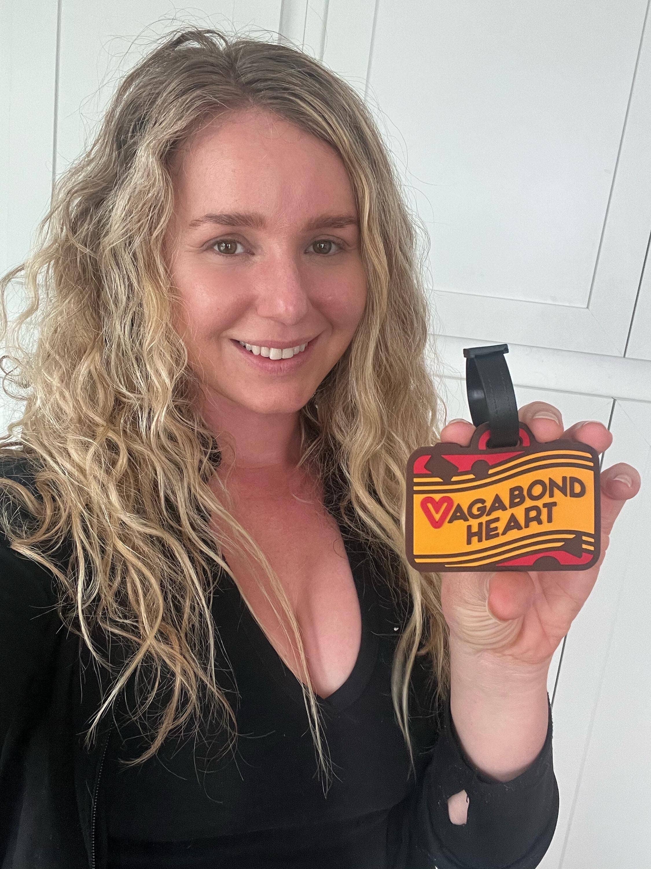 Vagabond Heart - Wholesale Luggage Tag - Vagabond Heart Luggage Tag4