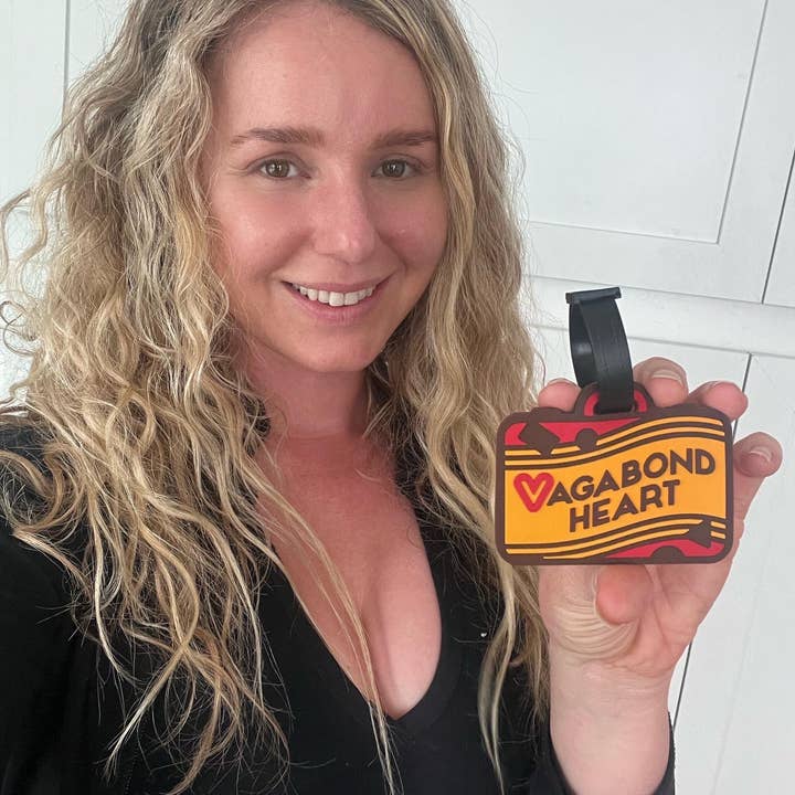 Vagabond Heart - Wholesale Luggage Tag - Vagabond Heart Luggage Tag4
