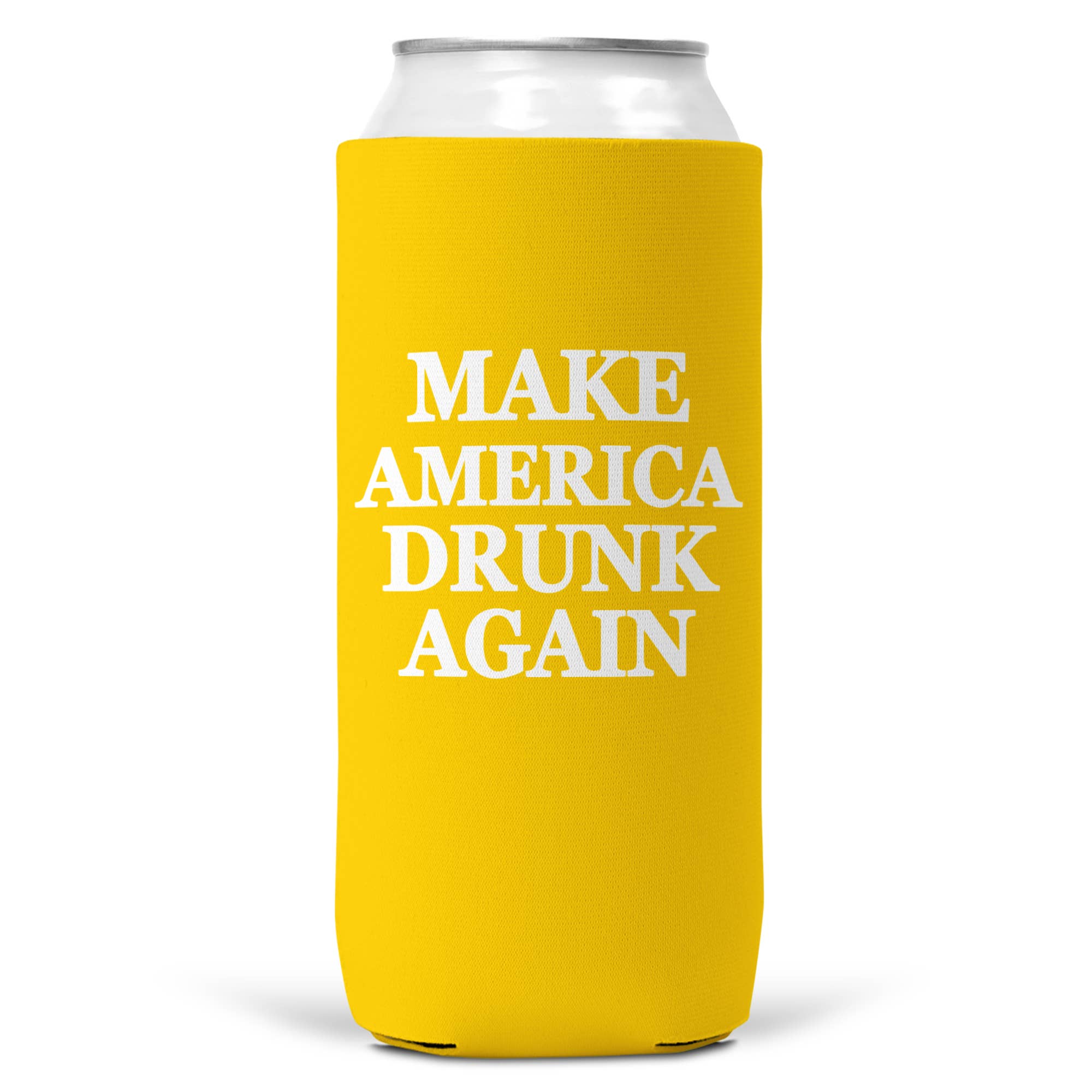 Wi-Wear – wholesale Drink huggers & koozies – Make America Drunk Again SLIM CAN Coozie/Cooler6