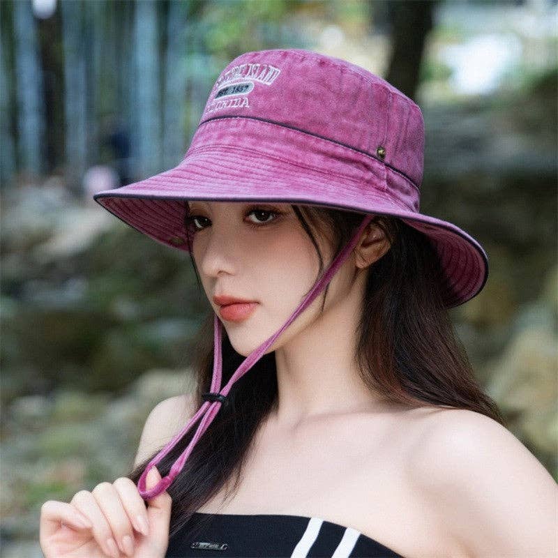 liqubit - Wholesale Bucket Hat - Women's - Summer Fisherman Hat For Outdoor Hiking Sun Protection0