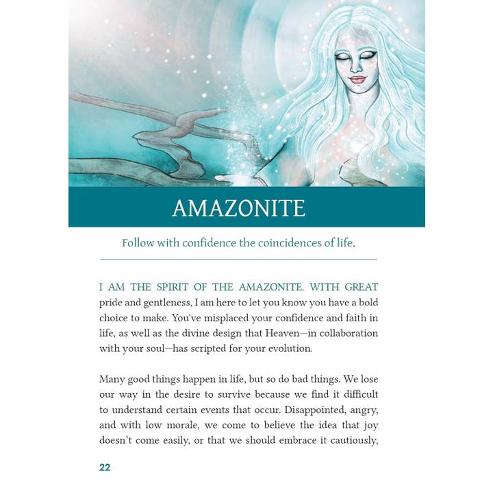 Cardshouse - Wholesale Tarot Cards - Shamanic Crystals Oracle cards Blue Angel8