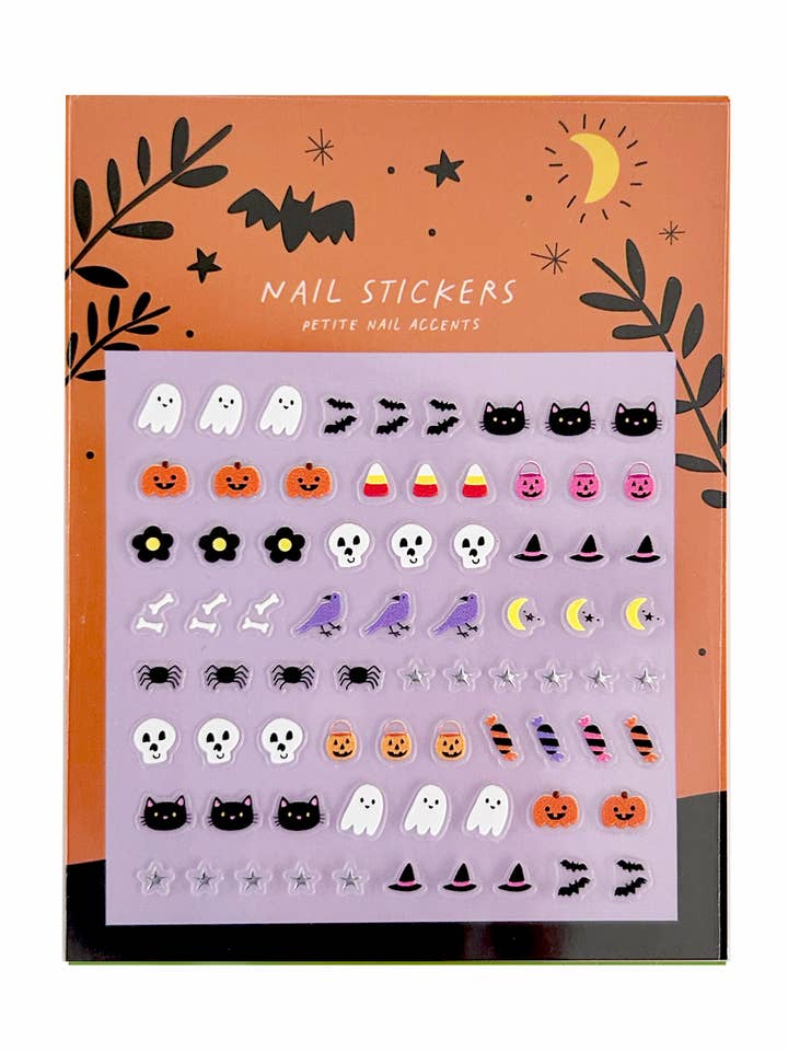 Autocollants d'ongles d'Halloween pour la vente par Girl of All Work