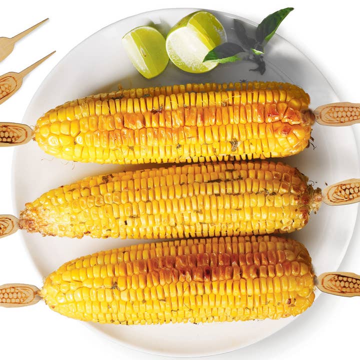 RSVP International - Wholesale Corn Holders/Tools - Bamboo Corn Picks - 50Ct1