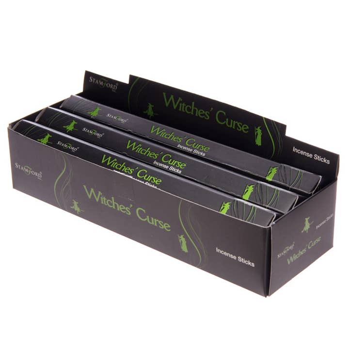 Puckator Ltd - Wholesale Incense - 37127 Stamford Black Incense Sticks - Witches Curse