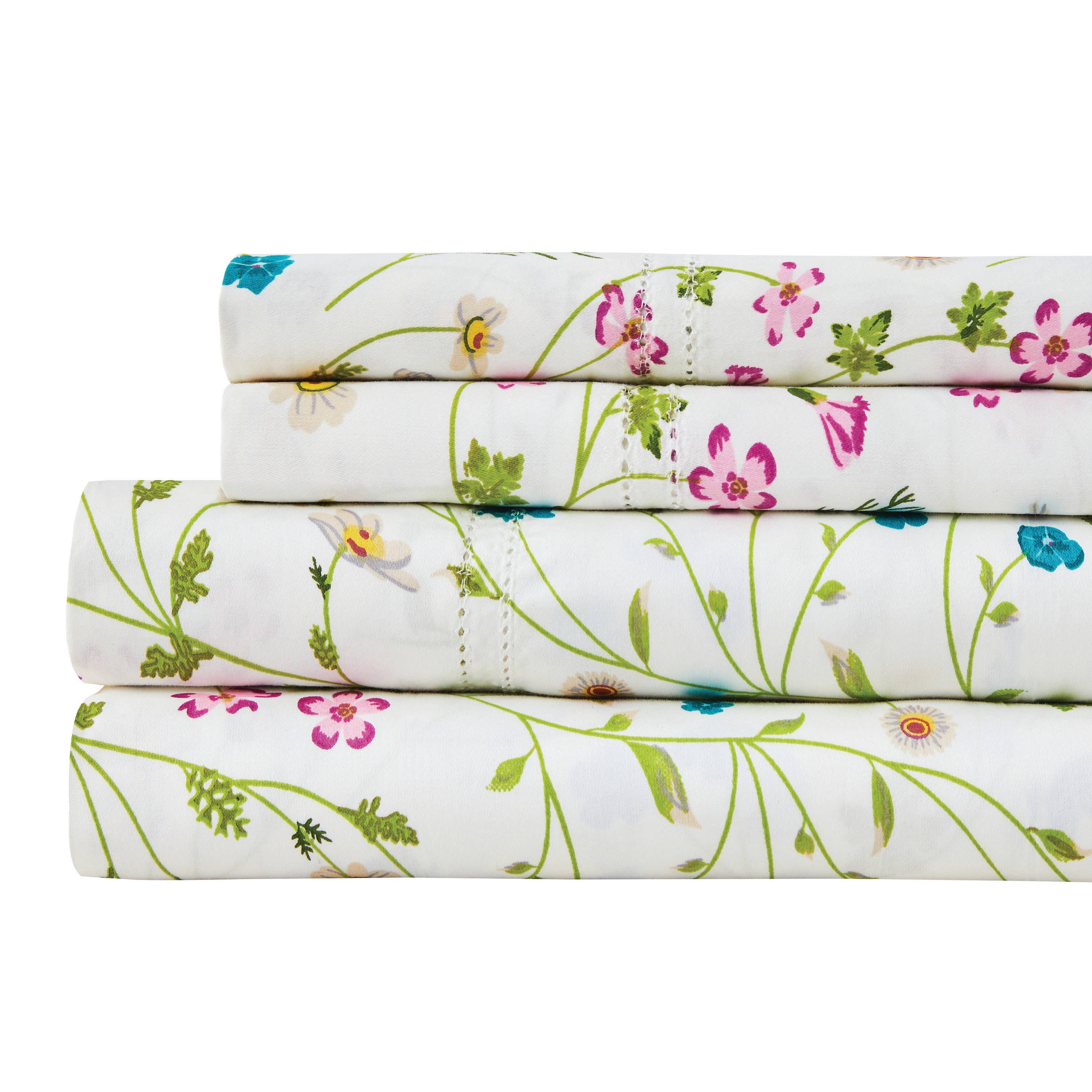 Mélange Home - Wholesale Sheet Set - Wildflower Printed Cotton Sheet Set5