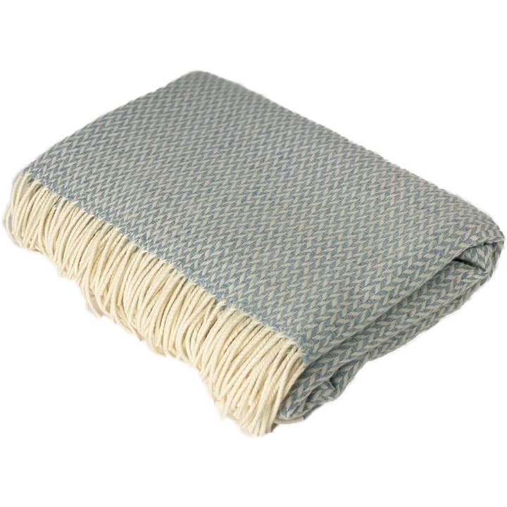 Bronte Moon – Großhandel Überwurfdecke – Ballintyre-Serie — Decke aus Merinowolle aus Lammwolle — Hergestellt in Schottland2