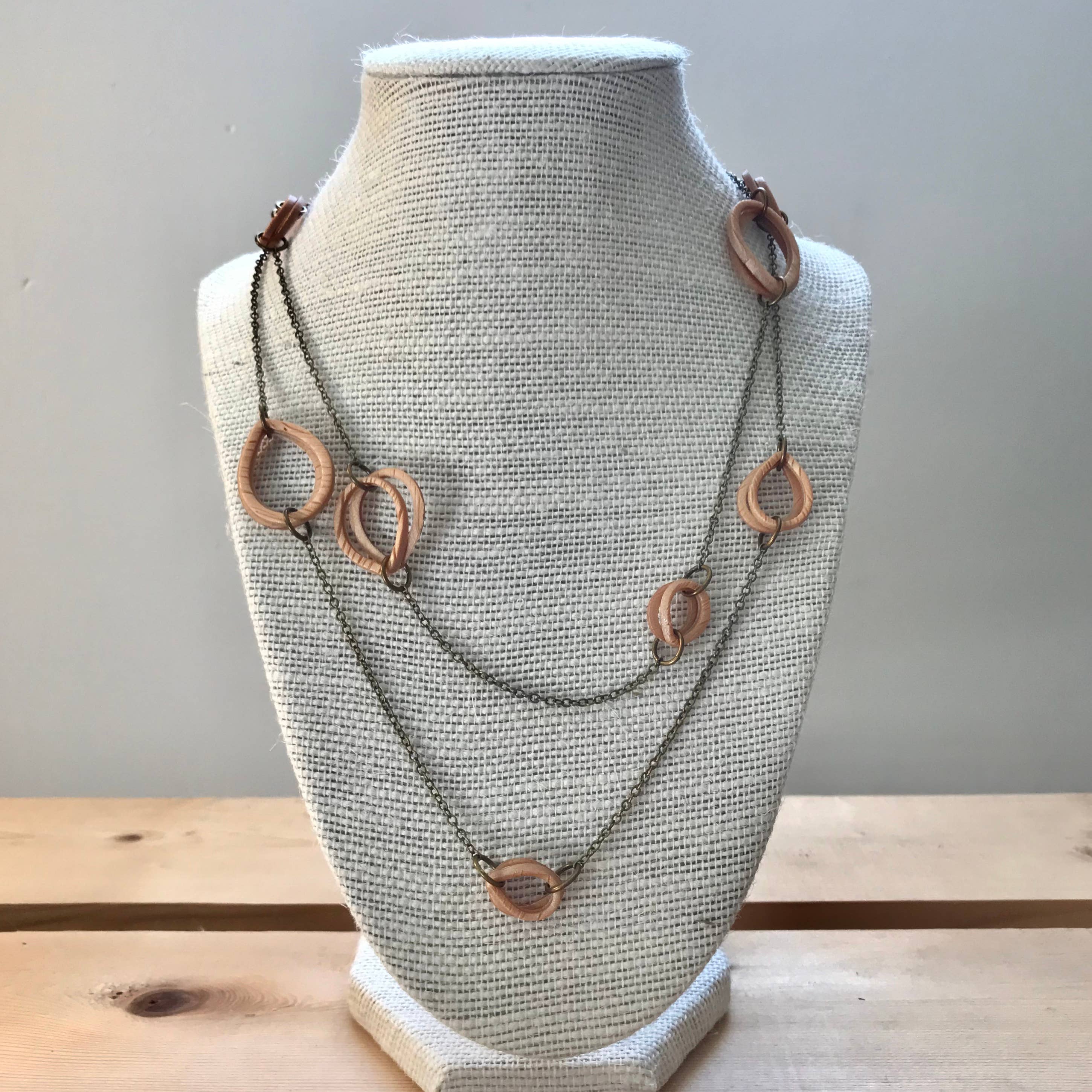 Sun Ah Blair Jewelry - Wholesale Link & Chain Necklace - Variable Long Link Necklace