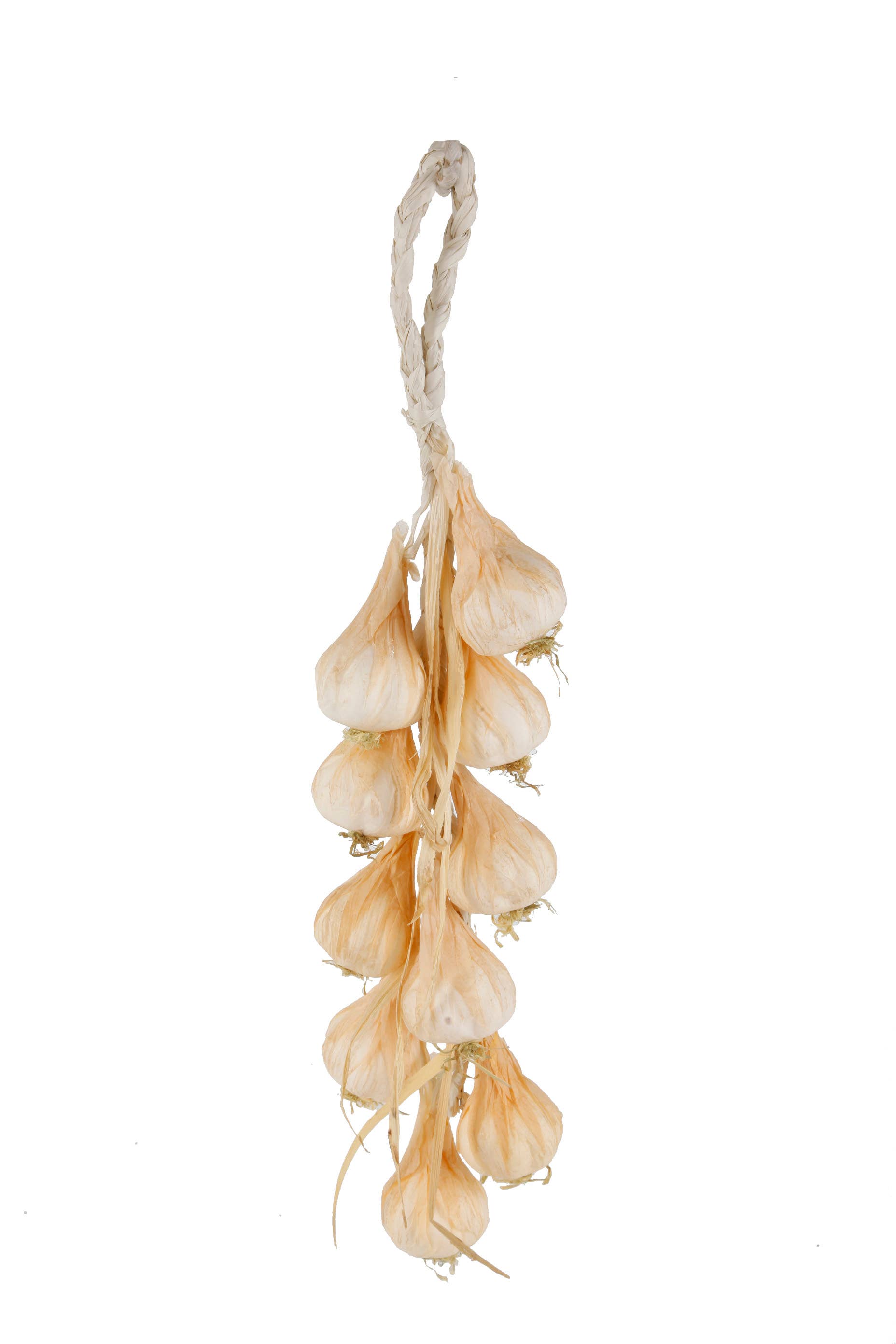 Flora Bunda Inc - Wholesale Decorative Tabletop Object - Faux Garlic Braid Hanging Décor0
