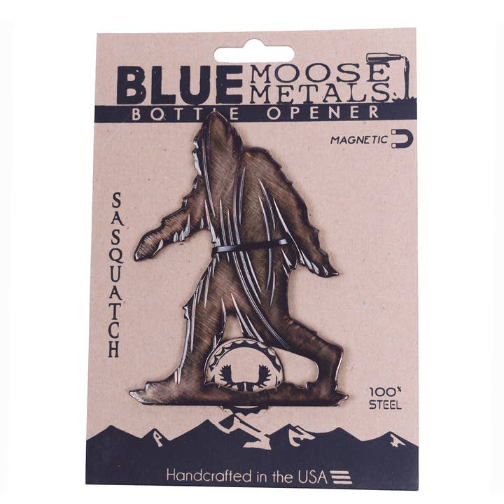 Blue Moose Metals - Vendita all'ingrosso Apribottiglie - Apribottiglie magnetico Bigfoot
