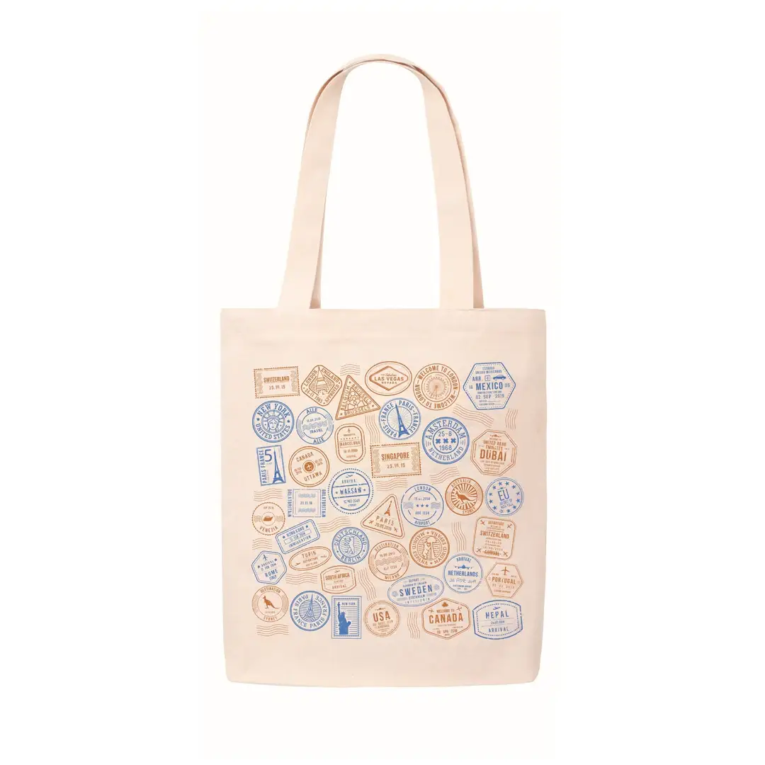 Doodle - Wholesale Tote Bag - Women's - Eco-Friendly Tote Bag - Canvas - 22 liters 38.5 x 35 cm11