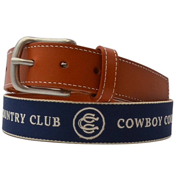 Club Belt for wholesale by Cowboy Country Club