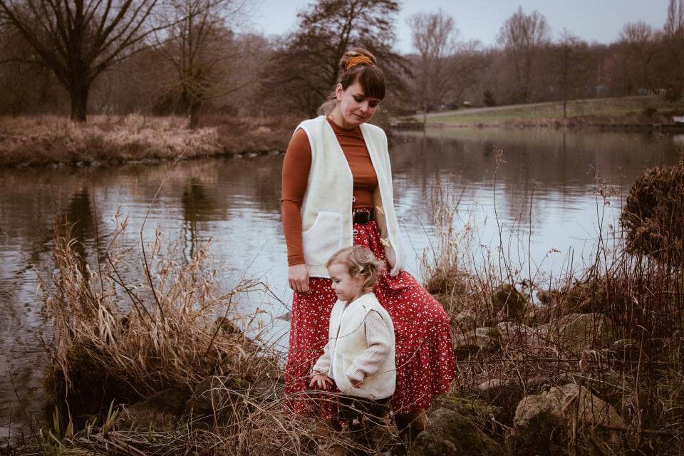 Schaapmaatje - Wholesale Outerwear Vest - Kids - Beige woolen bodywarmer baby/child12