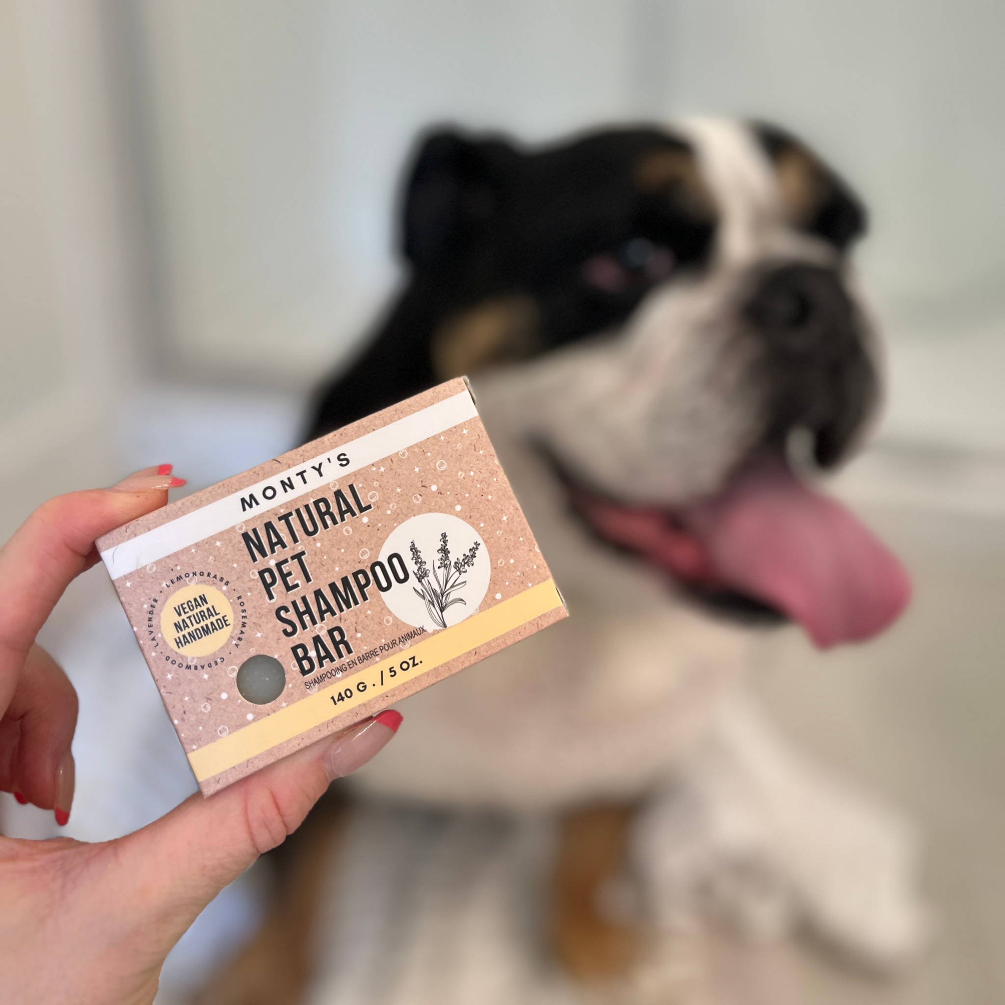Monty's Bags - Wholesale Pet Shampoo - Dog - Natural Pet Shampoo Bar 📦 4-Case Value Pack7