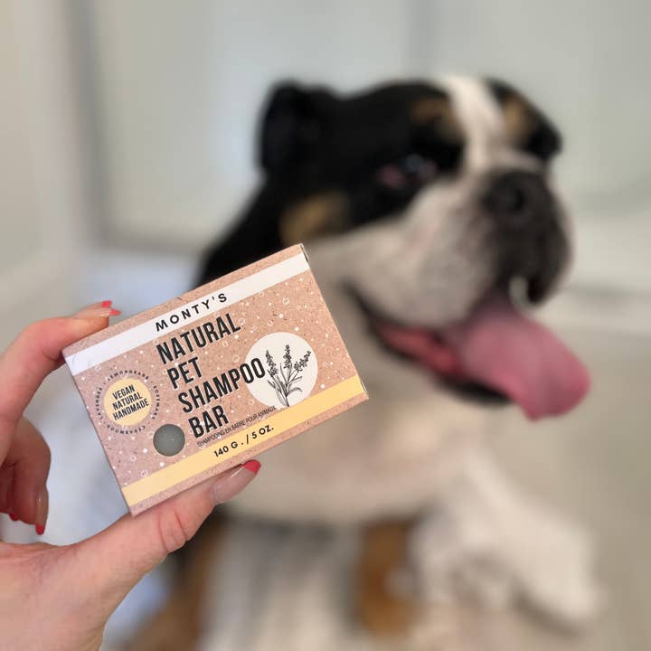 Monty's Bags - Wholesale Pet Shampoo - Dog - Natural Pet Shampoo Bar 📦 4-Case Value Pack7