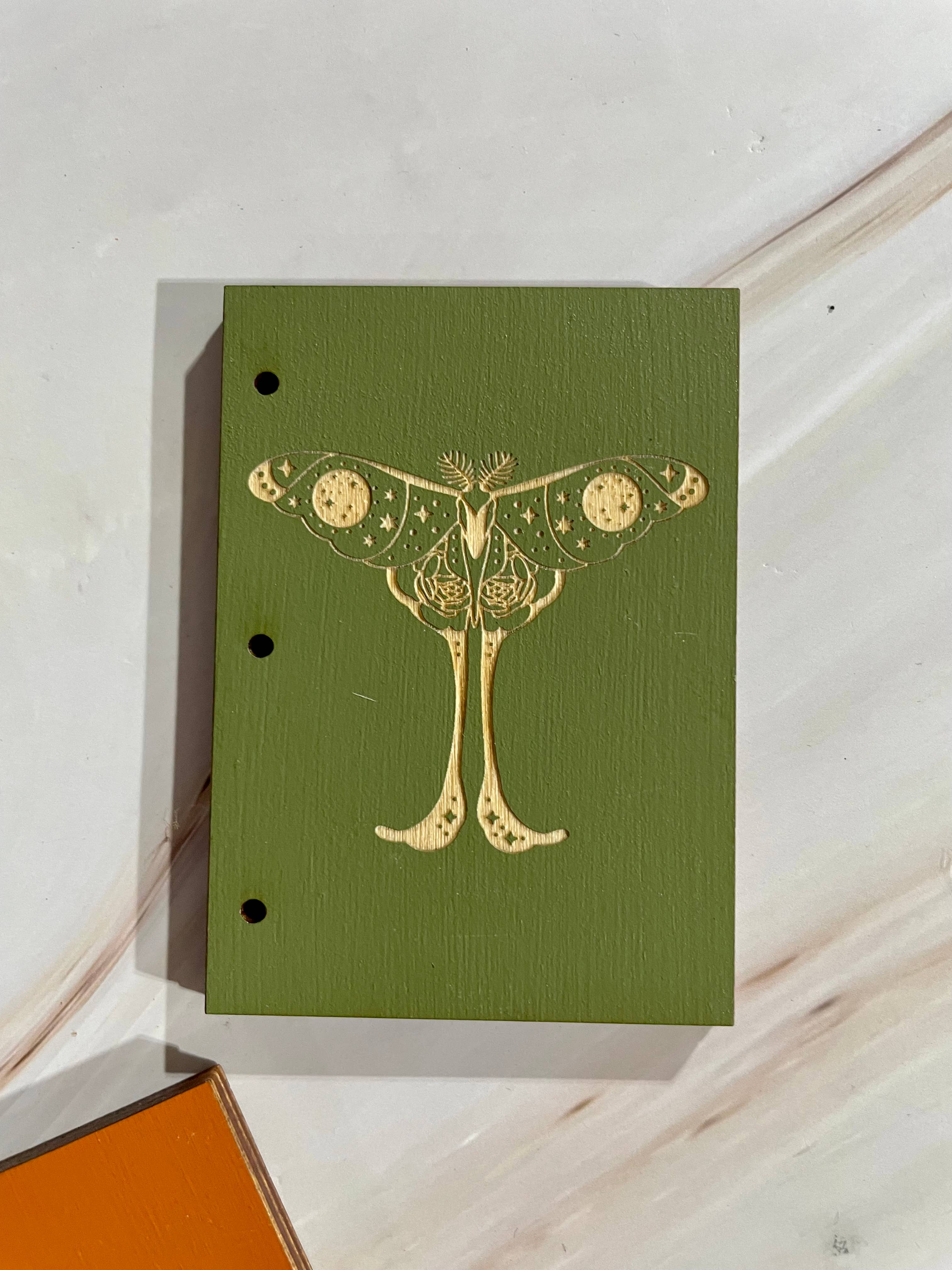 Elm Rose Designs – wholesale Journal/diary – Micro Mystic Moth Journal6