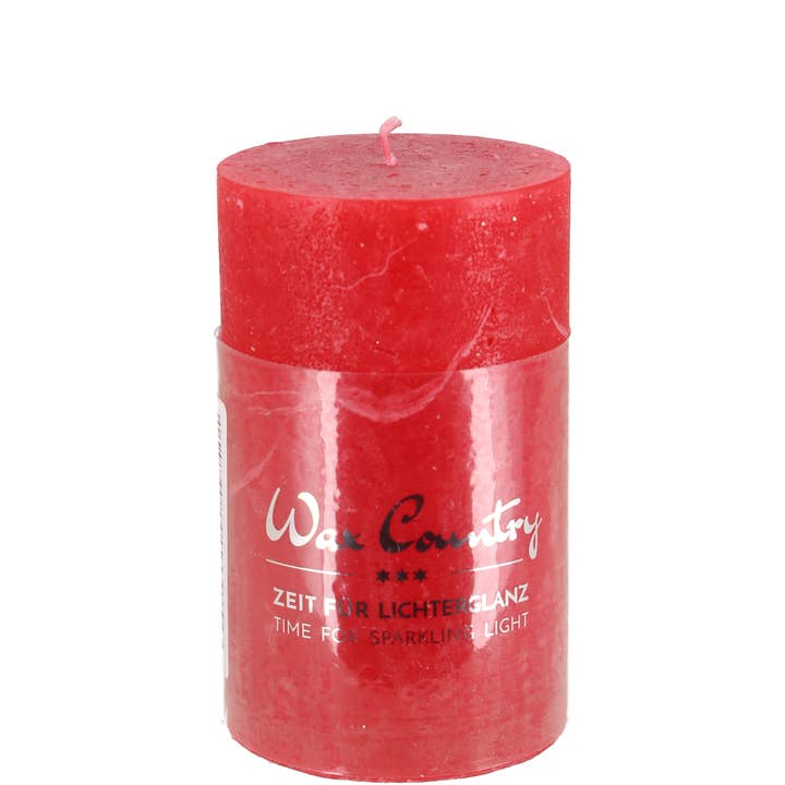 Vosteen - Wholesale Pillar Candle - Stumpen Wax Country, H/D 100/60 mm, Dyed Through,