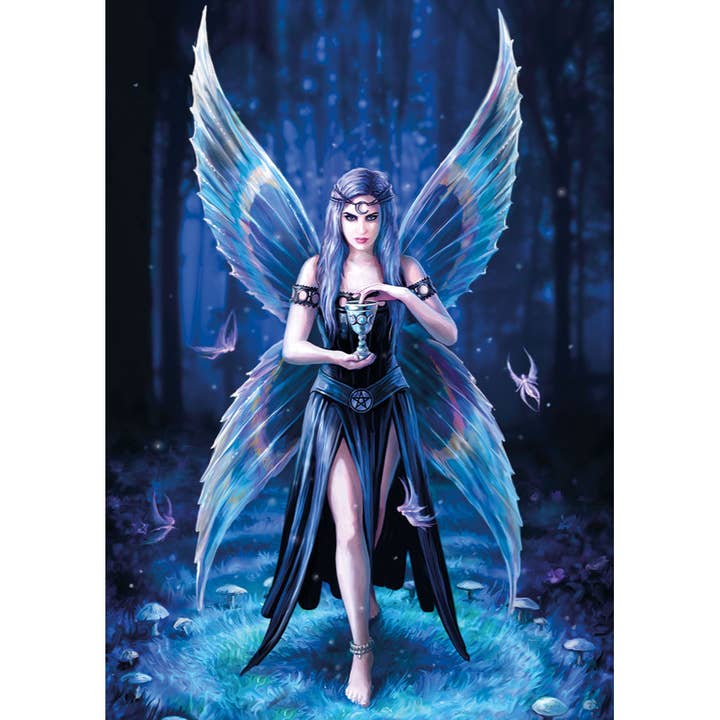 Enchantment - Blank Greetings Card by Anne Stokes for wholesale by Eastgate Resource