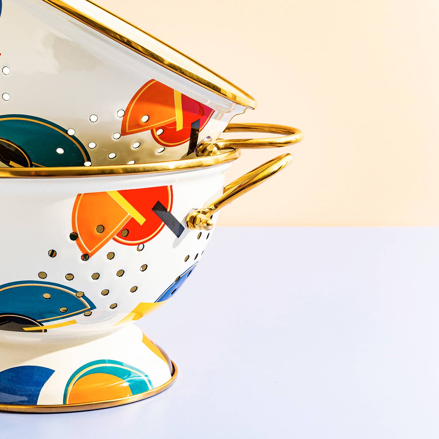 Darling Spring - Vendita all'ingrosso Scolapasta - Scolapasta smaltato Bauhaus5