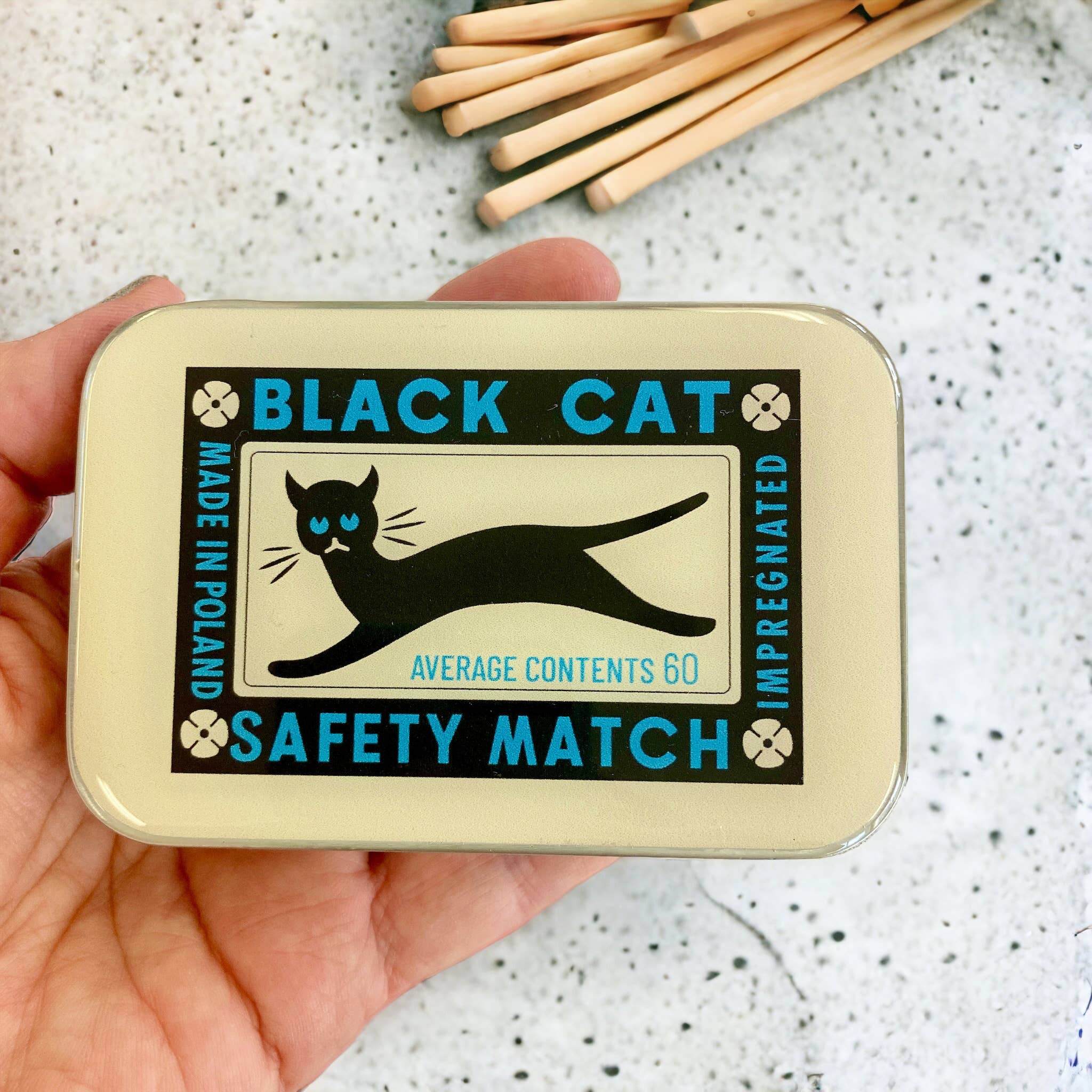 Firefly Notes - Wholesale Knitting/Crochet Supplies - Black cat notions tin5