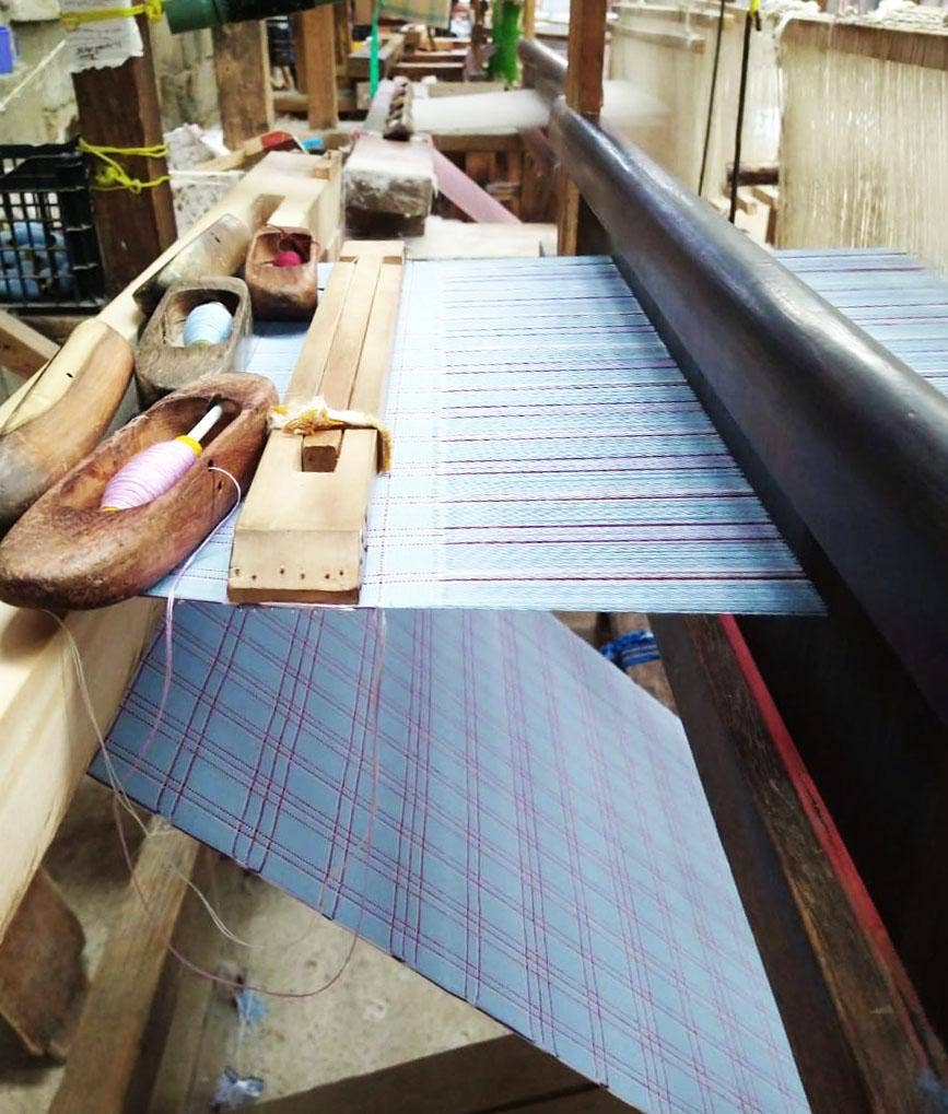 Archive NY - Vendita all'ingrosso Strofinacci - Chiapas - Telo da cucina a quadri, colore: Blu chiaro7