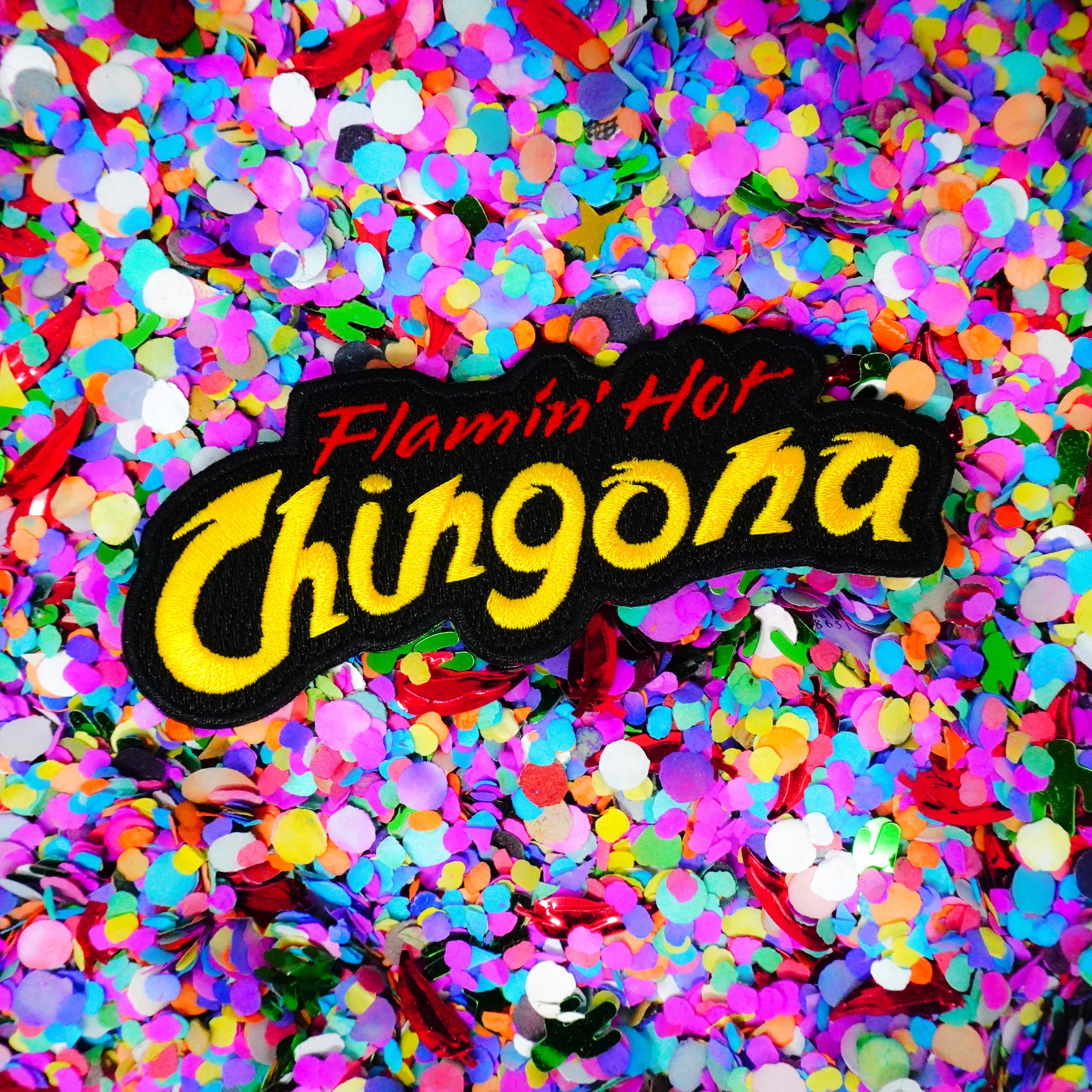 PARTIMEWORKS - Wholesale Patch - Flamin Hot Chingona Patch3