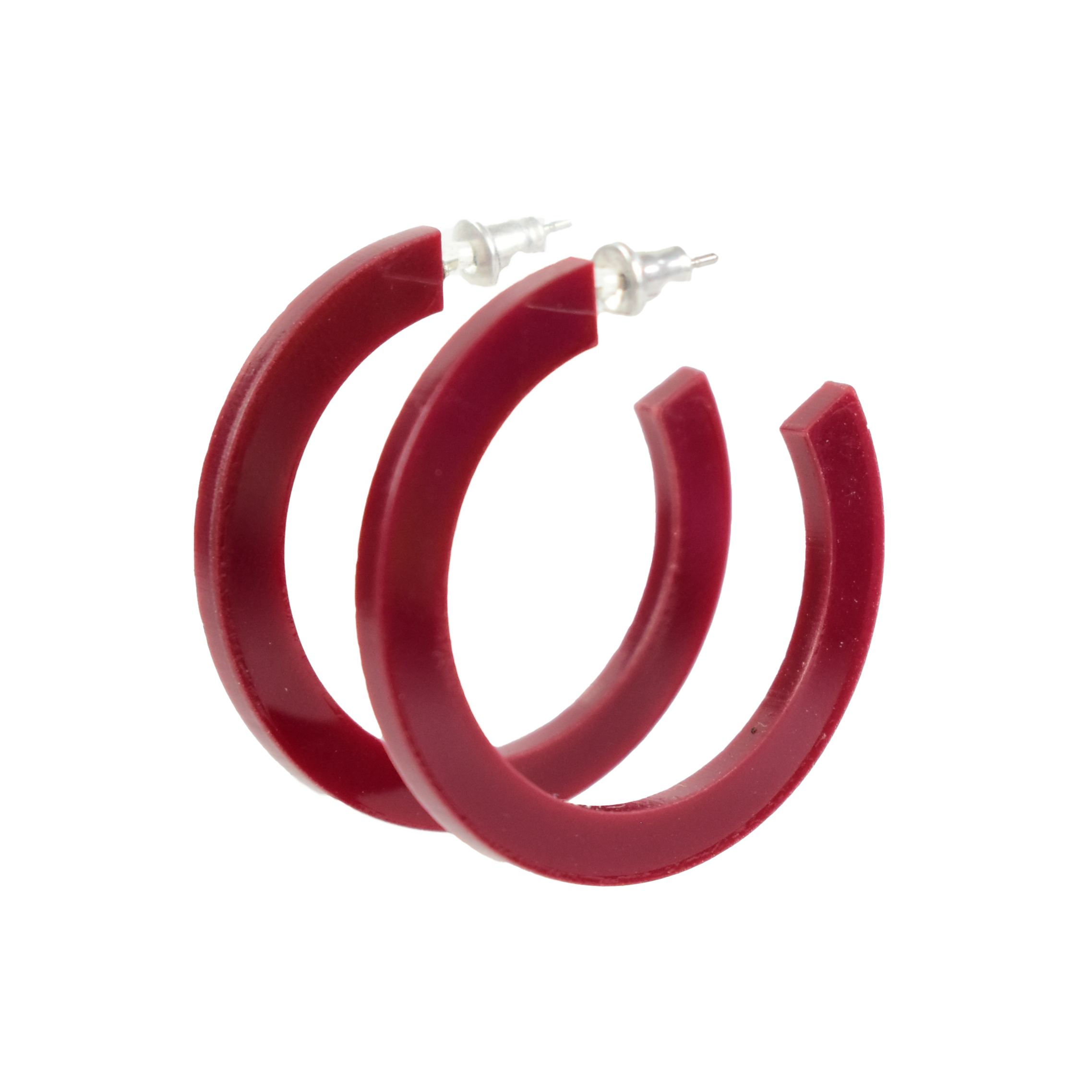 The Paper Dress – wholesale Hoop earrings – Colorful Lightweight Acrylic Hoop Earrings56