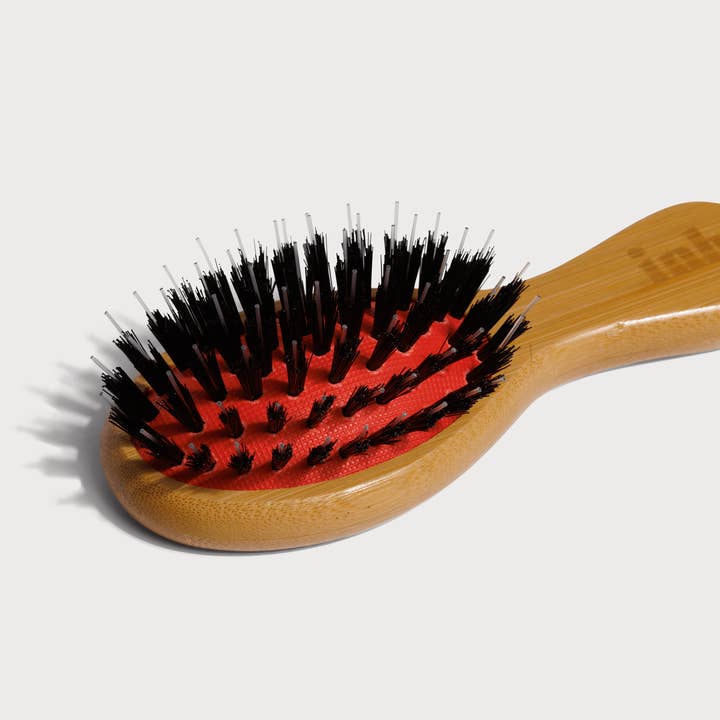 INH Hair - Wholesale Hair Brush/Comb - Mini Vegan Mixed Boar Bristle Brush1