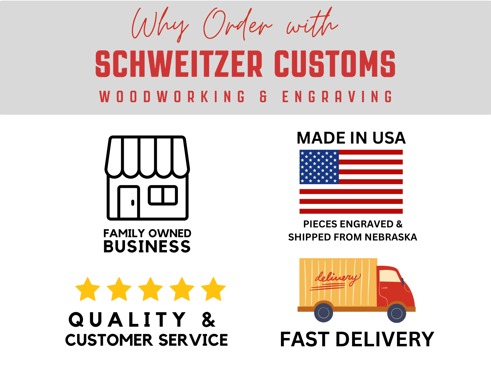 Schweitzer Customs – Engroshandel Skærebræt – Håndlavede skærebrætter i træ 9x14 - 5 STK MED2