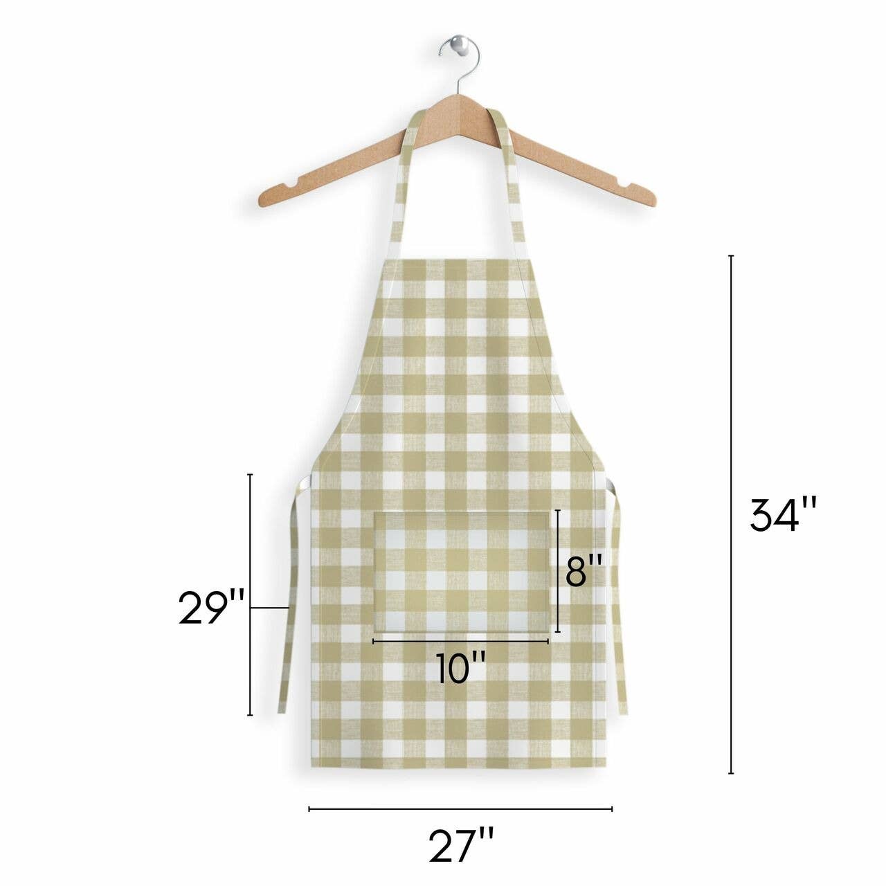 Fabstyles – wholesale Apron – Fabstyles Country Check Apron9