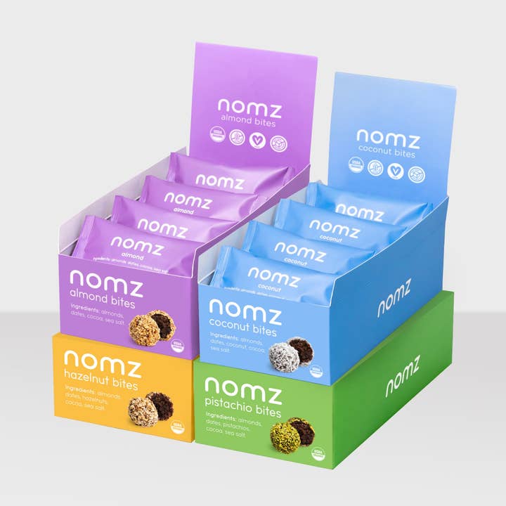 nomz - Wholesale Snack Bar - ultimate variety pack