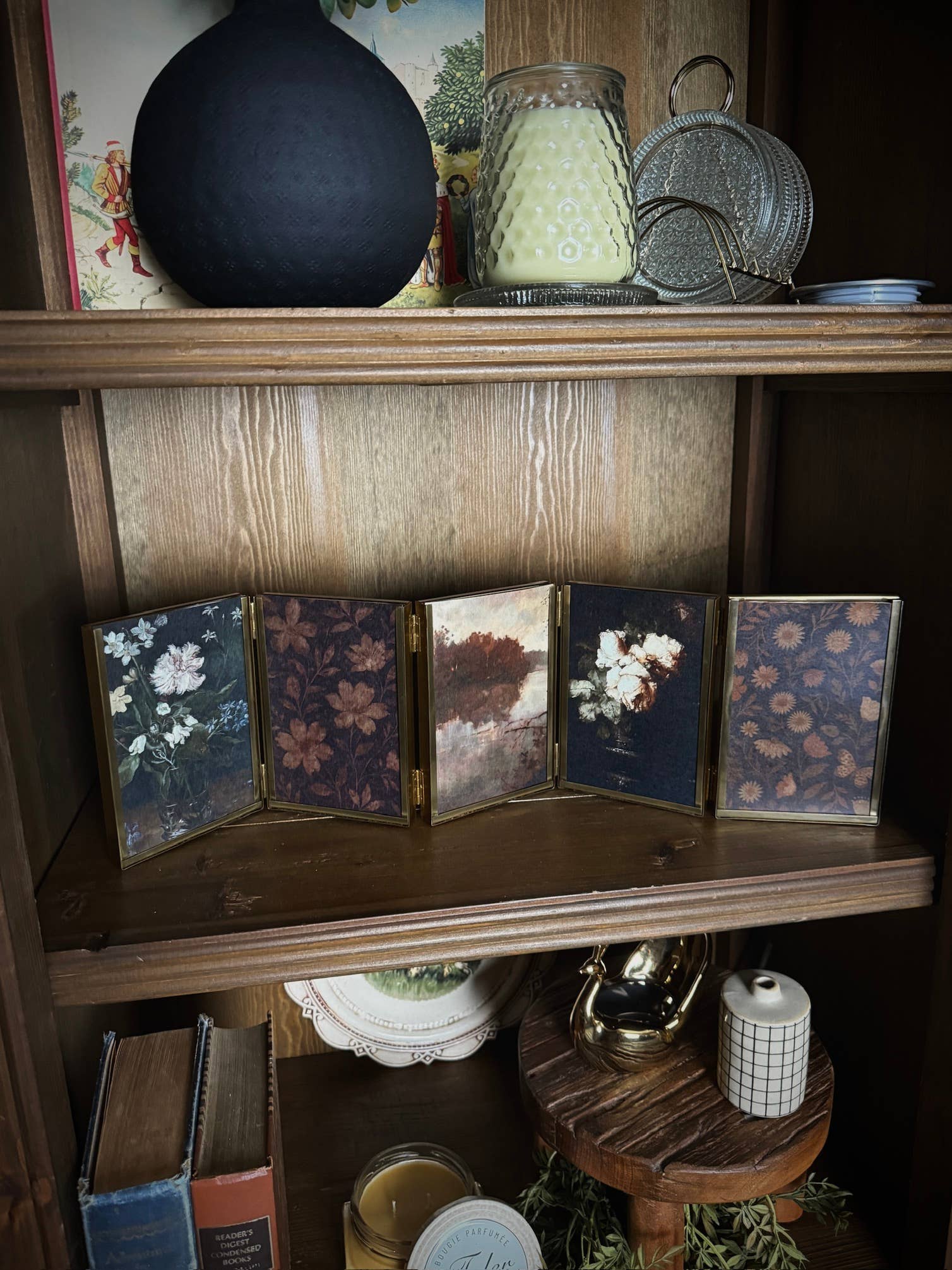 Made Market Co. – wholesale Picture frame – Oversized Hinged Gold Photo Frame 4x61