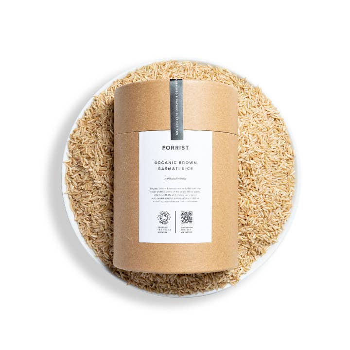 Organic Brown Basmati Rice for wholesale by Forrist