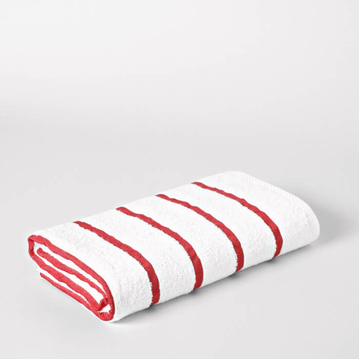 Globaltex Fine Linens - Wholesale Beach Towel - Red Stripe Pool and Beach Towel (Single)5