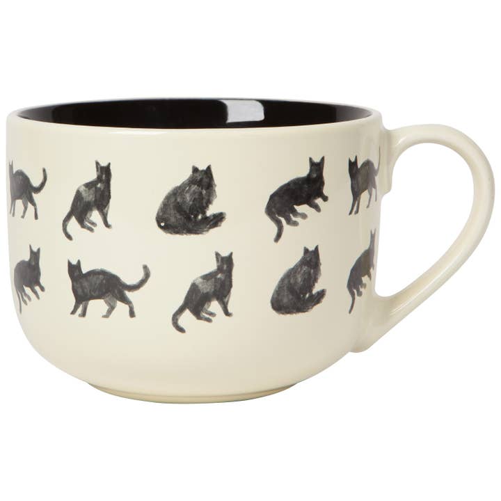 Now Designs by Danica - Wholesale Coffee Mug - Cat Collective Latte Mug0