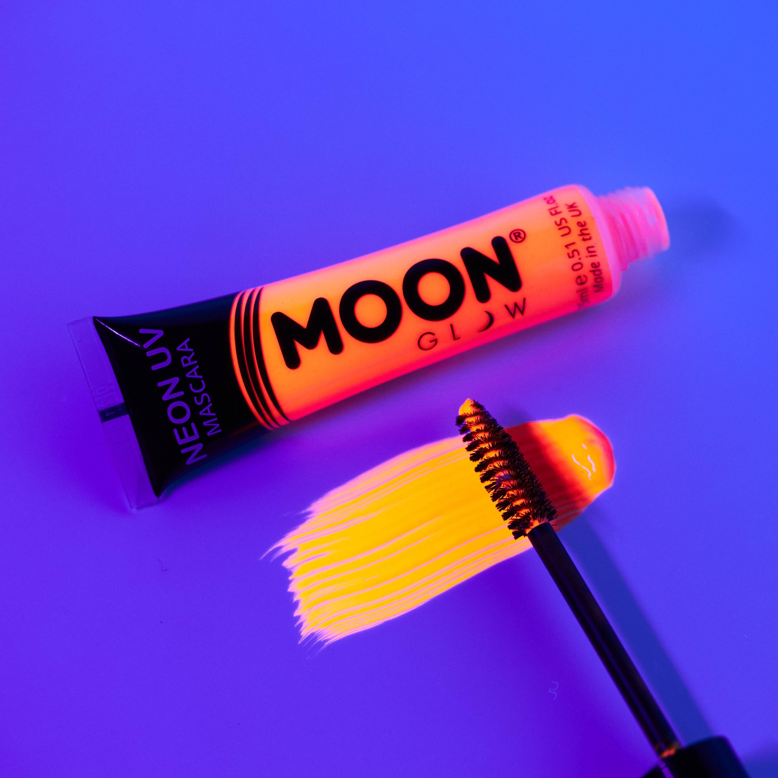 Moon Makeup - Wholesale Mascara - Neon UV Glow Blacklight Mascara12