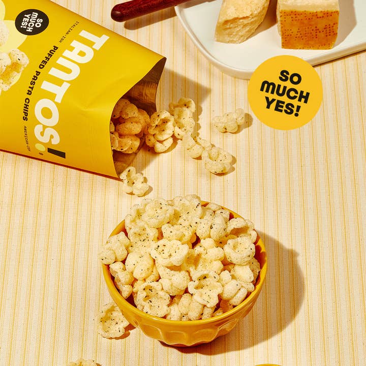Tantos - Wholesale Puffed Snack - Cacio e Pepe - 4oz (case of 8)3