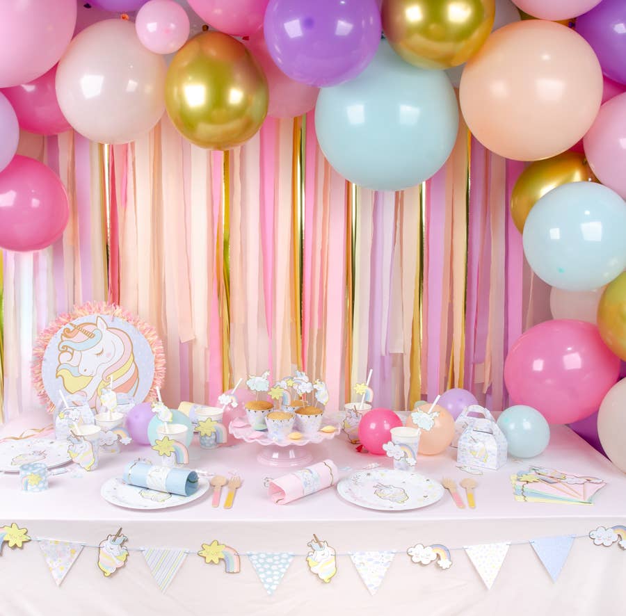 Annikids - Venta al por mayor Adorno para tartas/cupcakes - Kit de cupcakes de unicornio - reciclable4