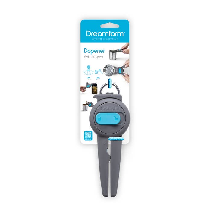 Dopener - Grey - Does it All Opener for wholesale by Dreamfarm