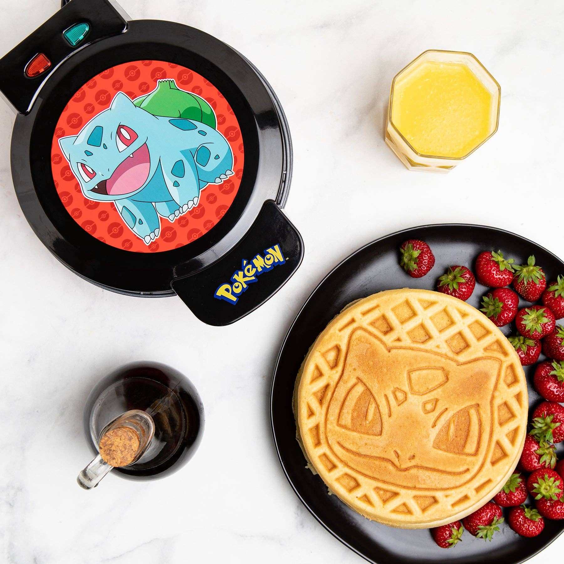 Uncanny Brands - Wholesale Kitchen Appliance - Uncanny Brands Pokemon Bulbasaur Waffle Maker0
