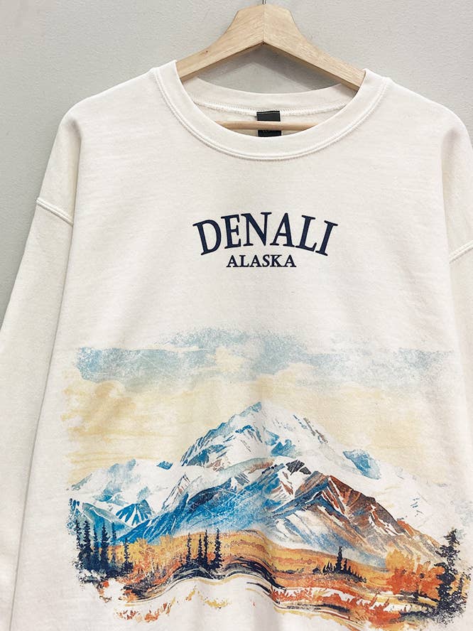 Denali Mountains Sweatshirt for wholesale by Sweet Claire