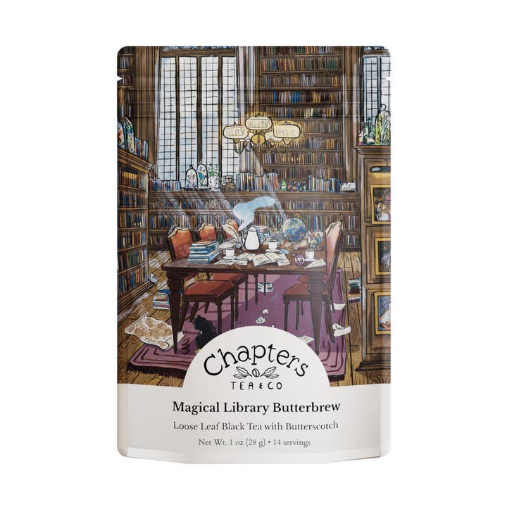 1oz - Magical Library Butterbrew for wholesale by Chapters Tea & Company